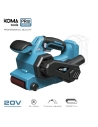 Ponceuse À Bande 20v (SANS Batterie Et Chargeur) 14x27.5x17cm Koma Tools Pro Series Battery