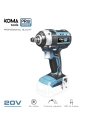 Cle A Chocs 20v Brushless (SANS Batterie Et Chargeur) 16x23.5cm Koma Tools Pro Series Battery