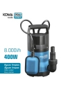 Pompe Pour L´Extraction D´Eau Propre 400w 17x30cm Koma Tools