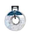 Câble Parallel Textile Torsadé 2x1mm Blanc 5m
