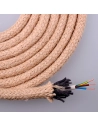 Cable De Corde De Jute Ronde 3x0.75mm 20m Euro/M