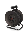 Enrouleur De Câble Professionnel 50m 3x1,5mm 4 Prises Edm