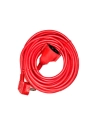 Rallonge Électrique T/Tl 15m 3x1,5mm Flexible Rouge Edm