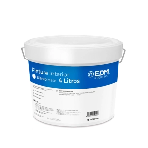 S.Of. Peinture Plastique Mat Interieur Blanc 4l Edm.
