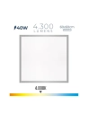 Panneau Led 40w 4300lm Ra80 60x60cm 4000k Lumière Du Jour Edm