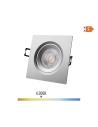 Downlight Led Encastré Carré 5w 4000k Lumière Du Jour Cadre Blanc 9x9cm Edm