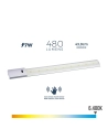 Réglette Led Avec Détecteur De Mouvement 7w 480lm 6400k Lumiere Froide 5,5x43,9cm Edm
