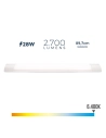 Réglette Électronique Led 28w 6400k Lumière Froide 2700lm 8x89,7x3,1cm Edm