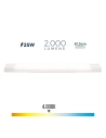 Réglette Électronique Led 25w 4000k Lumière Du Jour 2000lm 12x61x3,1cm Edm