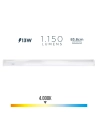 Réglette Led Électronique 13w 1150lm 4000k Lumiere Du Jour 3,6x83,8x3cm Edm