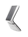 Applique Murale Solaire 3.5w 430lm Capteur De Présence Rechargeable (2-8m) Couleur Blanche 10.5x13cm Edm