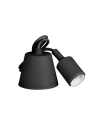 Suspension En Silicone E27 60w Couleur Noire Edm