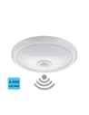 Plafonnier Led Avec Capteur Ip20 16w 6400k Lumière Froide Ø29x6cm Edm