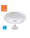 Plafonnier À Led Avec Détecteur Et Éclairage De Secours Ip20 16w 30 Leds 6400k Edm