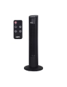 Ventilateur Tour. Puissance: 60w Avec Télécommande. Edm Noir 28x78.3cm