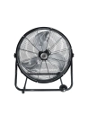 Ventilateur De Sol Industriel Avec Roues. Le Noir. Puissance: 180w Lames: Ø60x70cm Edm