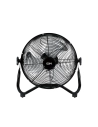 Ventilateur De Sol Industriel Noir Puissance: 45w Palmes: Ø30x41cm Edm