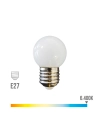 Ampoule Sphérique Led E27 1.5w 130lm 6400k Lumière Froide Ø4.3x7cm Edm