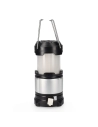 Lanterne De Camping Rechargeable Avec Batterie Ou Piles 4 Positions D'éclairage Edm