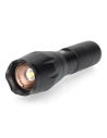 Lampe De Poche En Aluminium Avec Zoom. 1 Led Cree Xml-T6 3xaaa (PILES Incluses) Edm