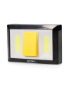 12 Lampe De Poche 2 Led 200 Lumens Avec Base Magnétique Et Adhésive 4xaaa (PILES Incluses) Edm