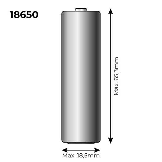 Batterie Au Lithium Rechargeable 3.7v 2300mah (REF De Rechange : 36100/36105/36115/70390) Mod : 18650 Ø1´85x6´95cm