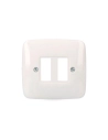 Plaque D'interrupteur 2 Postes Petite ''ESTRELLA'' Solera 521