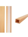 Goulotte D'installation Adhésif électrique 2m 12,7x11mm Bois Clair - EDM