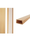 Moulure électrique Adhésif 2m 19x11mm Bois Clair - Edm