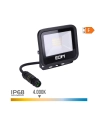 Lumière Projecteur Led 20w 1520lm 4000k Lumière Du Jour Noir Série Edm