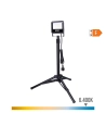 Projecteur Led Avec Trépied 30w 2370lm 6400k Lumière Froide Noire Série Edm