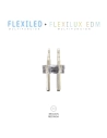 Picot De Connexion Tube Flexilux/Flexiled 13mm 2 Voies Edm