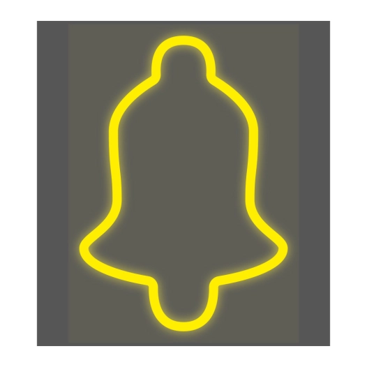 Figure Cloche Flexible 79cm Blanc Chaude