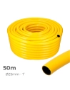 Tuyau Agricole Jaune Ø Intérieur 25mm Ø Extérieur 31mm (1'') Rouleau 50m Edm