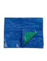 Auvent 4x5m Double Face. Couleur Bleu/Vert. Densité 90g/M² Edm