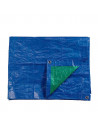 Auvent 10x15m Double Face. Couleur Bleu/Vert. Densité 90g/M² Edm