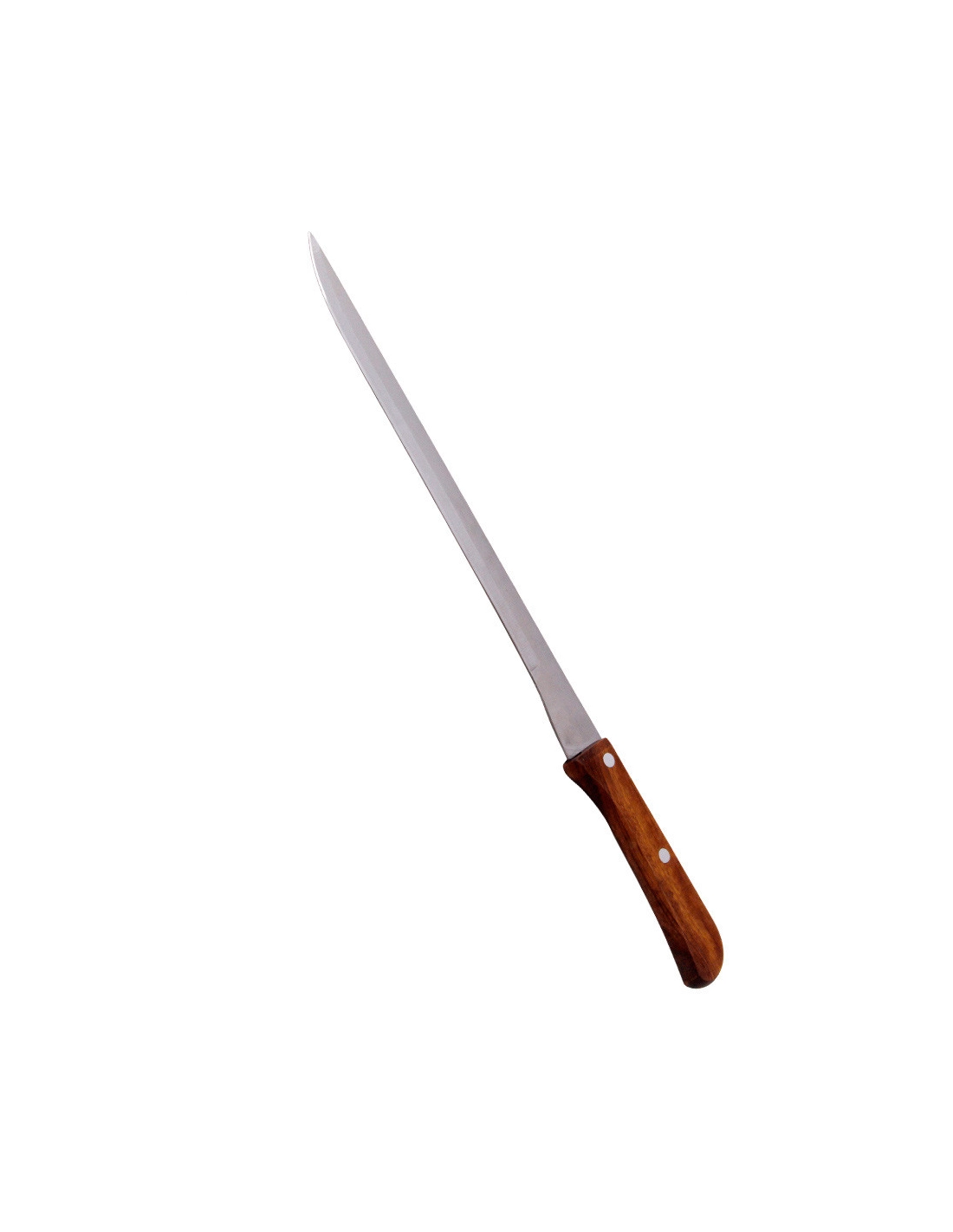 Couteau À Jambon Cru Avec Poignée En Bois 36,5cm - - 76034Générique