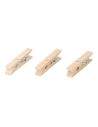10 Pack 24 Vêtements Pour Vêtements En Bois 7 Cm Edm