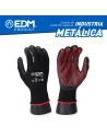 6 Gant Industrie Metallurgique En Nylon/Lycra Enduit De Nitrile Taille 10 Edm