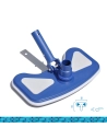 Nettoyeur De Piscine Manuel Classic 29x24x4cm Couleur Bleu Edm