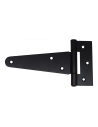 Charnière T 100 X 75 H° Noir Epoxy.