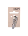 6 Cintre Simple En Laiton Nickel Mat En Carton A Suspendre Edm
