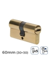 Cylindre De Porte 60mm (30+30MM) Largeur De Came R15 5 Clés De Sécurité Inclus Edm
