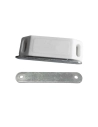Loquet Fermeture Magnétique Blanc (DEUX Pièces) 75x18mm