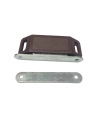 Loquet Fermeture Magnétique Marron (DEUX Pièces) 75x18mm