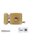 Serrure Gauche 100mm 3 Clés Inclus