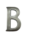 Lettre B Nickel Mat 10 Cm Fixation Invisible Edm.