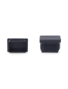 Embout Rentrant Noir A Ailettes Rectangulaire 30x20mm