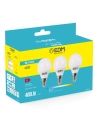 Kit 3 Ampoules Led Sphériques E14 5w 400lm 6400k Lumière Froide Ø4.5x8cm Edm