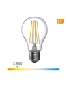 5 Ampoule Standard Avec Filament Led E27 6w 800lm 3200k Lumière Chaude Ø6x10.6cm Edm